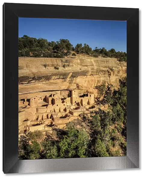 USA, Colorado, Mesa Verde National Park (UNESCO Heritage), Cliff Palace dwellings