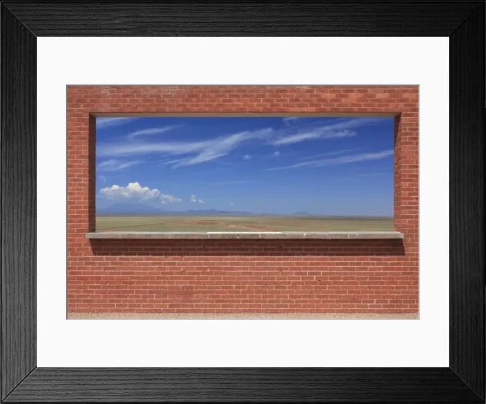 Framed Print : USA, Arizona, Holbrook, Meteor Crater Framed Print : USA, Arizona, Holbrook, Meteor Crater