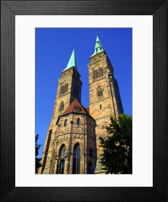 Framed Print : St. Sebald Church (St. Sebaldus Church), Nuremberg, Bavaria, Germany Framed Print : St. Sebald Church (St. Sebaldus Church), Nuremberg, Bavaria, Germany