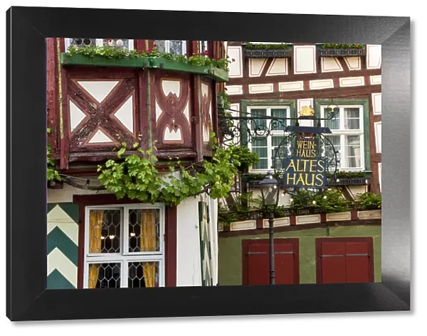 The Altes Haus (Old House), Bacharach, Rhine Valley, Germany