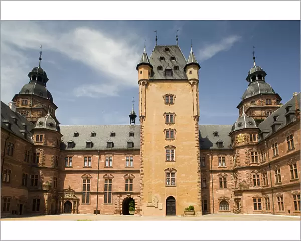 Germany, Bayern  /  Bavaria, Aschaffenburg, Schloss Johannisburg castle
