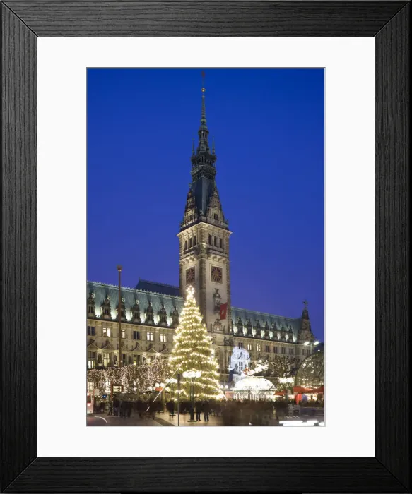 Framed Print : Christmas Market, Rathaus, Hamburg, State of Hamburg, Germany Framed Print : Christmas Market, Rathaus, Hamburg, State of Hamburg, Germany