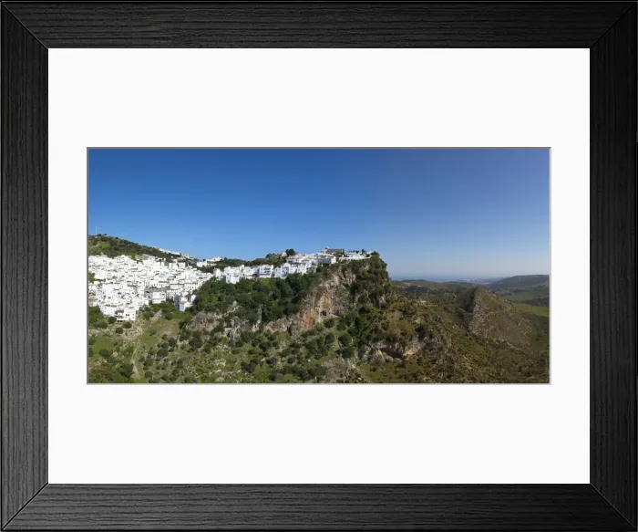 Framed Print : Casares, Casares, Malaga Province, Andalusia, Spain Framed Print : Casares, Casares, Malaga Province, Andalusia, Spain