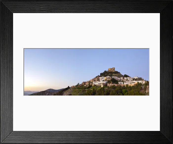 Framed Print : The Mudejar Castle overlooking the mountain village of Segura de la Sierra, Jaen Province Framed Print : The Mudejar Castle overlooking the mountain village of Segura de la Sierra, Jaen Province