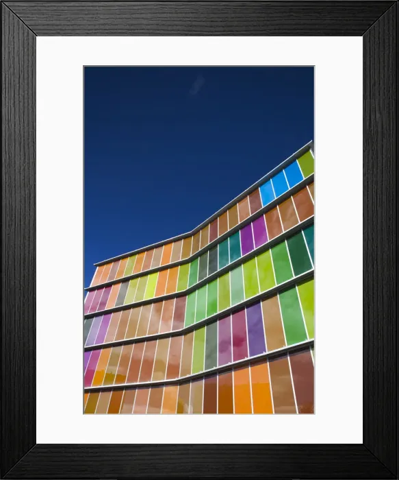 Framed Print : Spain, Castilla y Leon Region, Leon Province, Leon, MUSAC, Museo de Arte Contemporaneo