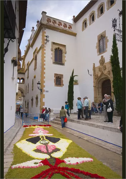Spain, Catalunia (Catalunya), Sitges, Corpus Christi Celebrations