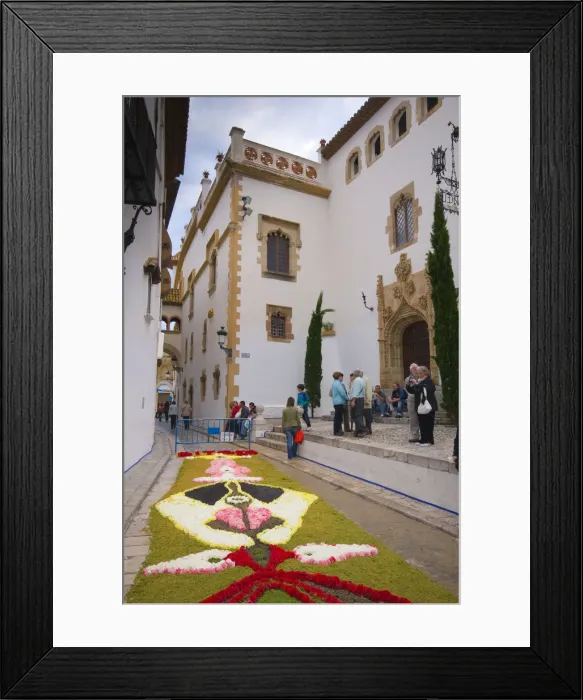 Framed Print : Spain, Catalunia (Catalunya), Sitges, Corpus Christi Celebrations Framed Print : Spain, Catalunia (Catalunya), Sitges, Corpus Christi Celebrations