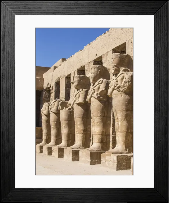 Framed Print : Egypt, Luxor, Karnak Temple, Temple of Ramses II Framed Print : Egypt, Luxor, Karnak Temple, Temple of Ramses II