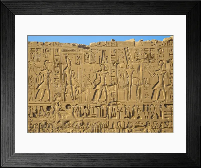 Framed Print : Egypt, Luxor, Karnak Temple Framed Print : Egypt, Luxor, Karnak Temple