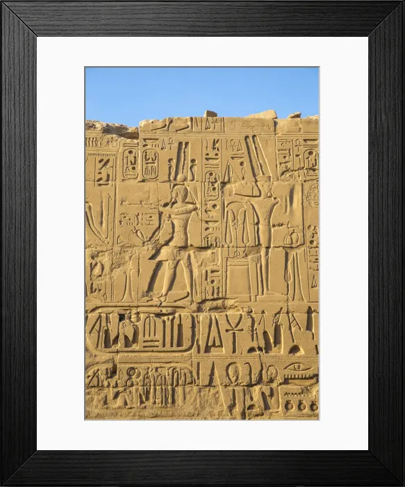 Framed Print : Egypt, Luxor, Karnak Temple Framed Print : Egypt, Luxor, Karnak Temple