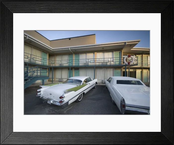 Framed Print : Lorraine Motel (where Martin Luther King was assassinated), Memphis, Tennessee, USA