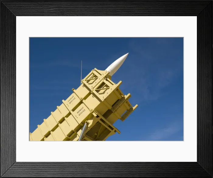 Framed Print : USA, New Mexico, White Sands Missile Range, Patriot Missiles Framed Print : USA, New Mexico, White Sands Missile Range, Patriot Missiles