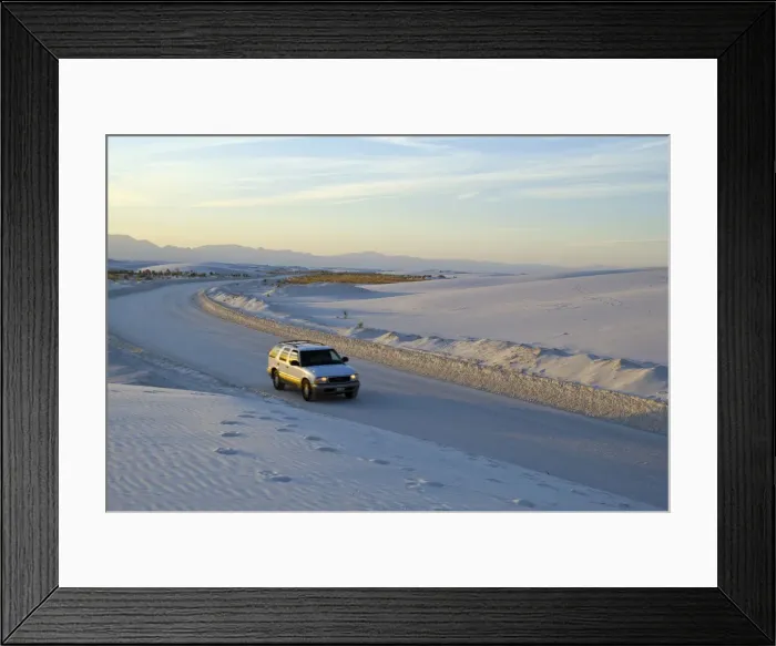 Framed Print : USA, New Mexico, White Sands National Monument