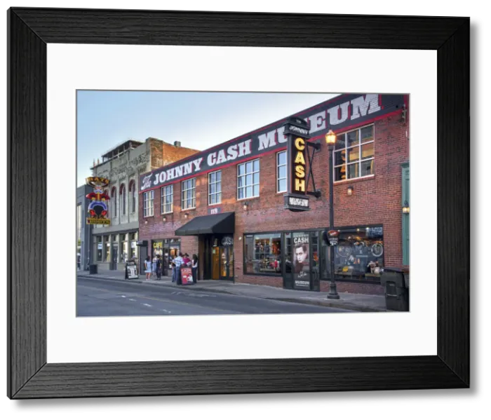 Framed Print : Nashville, Tennessee, The Johnny Cash Museum Framed Print : Nashville, Tennessee, The Johnny Cash Museum