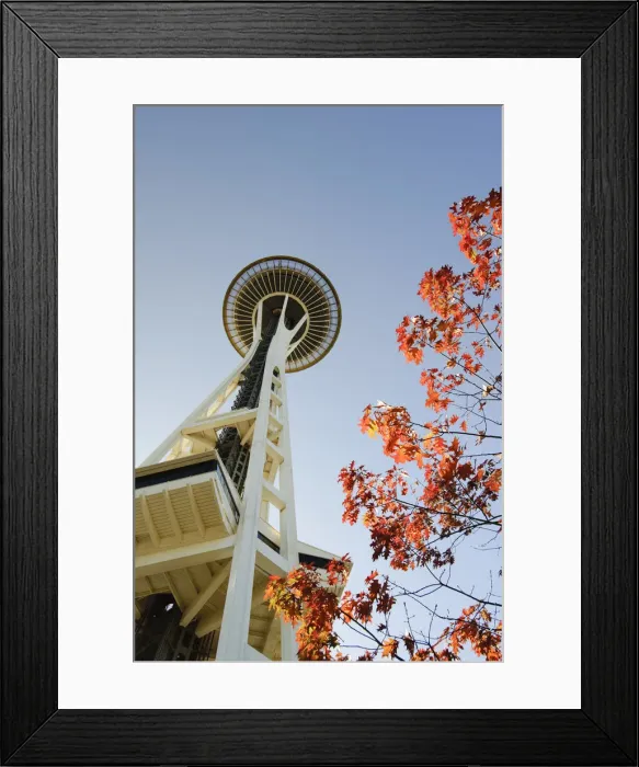 Framed Print : USA, Washington, Seattle, Space Needle Framed Print : USA, Washington, Seattle, Space Needle
