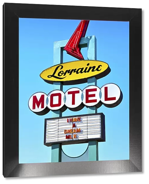 Memphis, Tennessee, Marque Of The Lorraine Motel, National Civil Rights Museum, Where