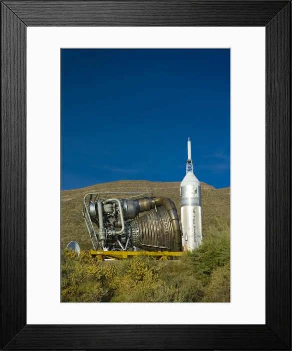 Framed Print : USA, New Mexico, Alamogordo, New Mexico Museum of Space History, F1 Rocket Engine Framed Print : USA, New Mexico, Alamogordo, New Mexico Museum of Space History, F1 Rocket Engine