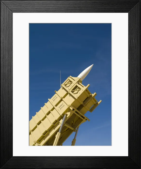 Framed Print : USA, New Mexico, White Sands Missile Range, Patriot Missiles Framed Print : USA, New Mexico, White Sands Missile Range, Patriot Missiles