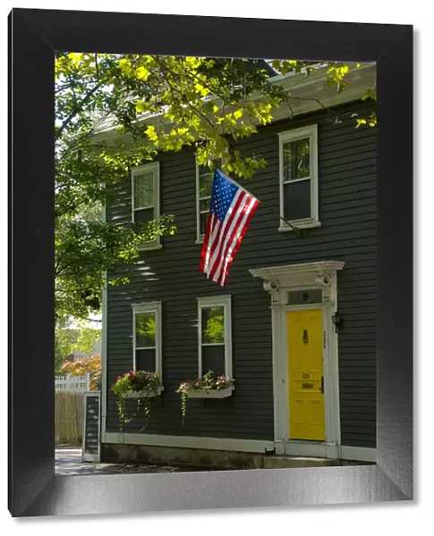 USA, Rhode Island, Providence, Historic Benefit Street