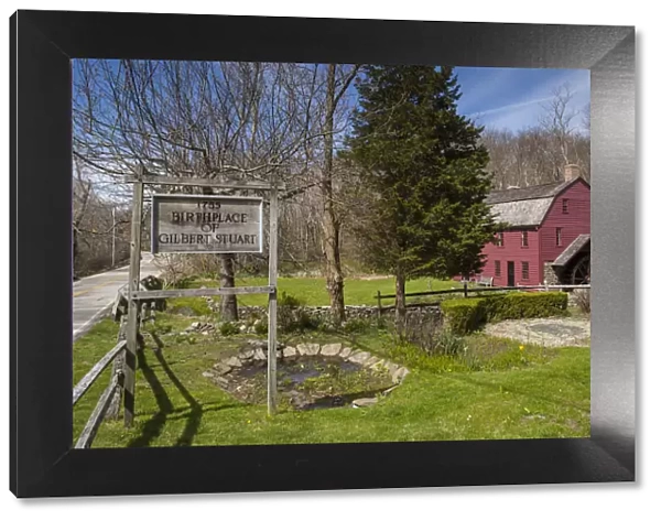 USA, Rhode Island, Saunderstown, Gilbert Stuart Birthplace, home of early American