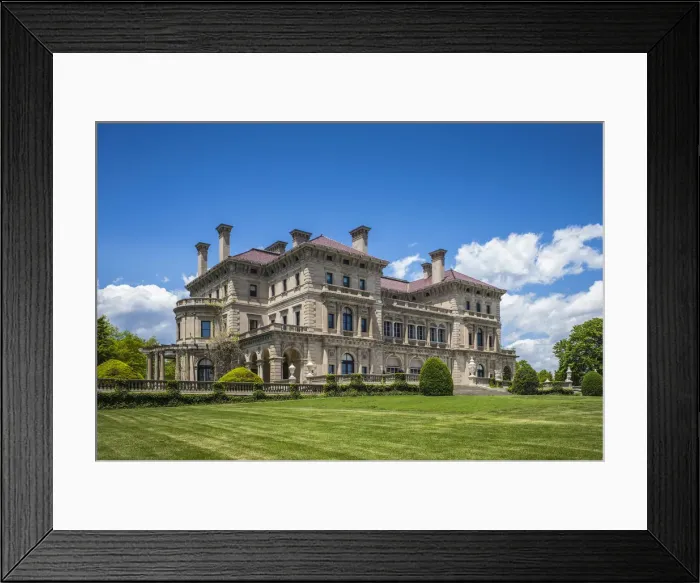 Framed Print : USA, New England, Rhode Island, Newport, The Breakers, early 20th century mansion Framed Print : USA, New England, Rhode Island, Newport, The Breakers, early 20th century mansion