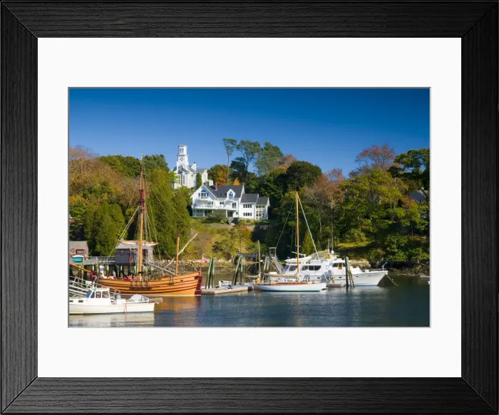 Framed Print : USA, Maine, Rockport Framed Print : USA, Maine, Rockport