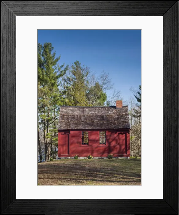 Framed Print : USA, Connecticut, East Haddam, Nathan Hale Schoolhouse, school where American Framed Print : USA, Connecticut, East Haddam, Nathan Hale Schoolhouse, school where American