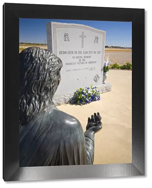 USA, Texas, , Route 66, Groom, The Cross of Our Lord Jesus Christ, Memorial to Victims