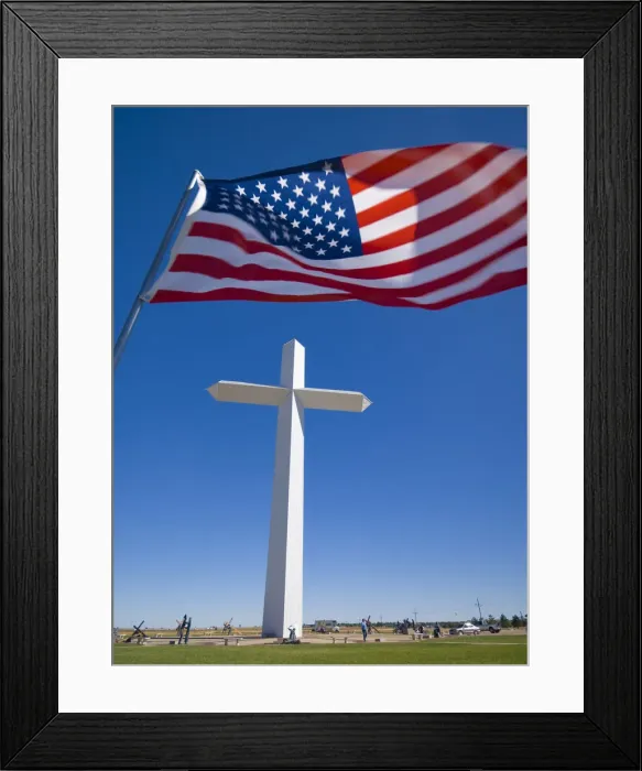 Framed Print : USA, Texas, , Route 66, Groom, The Cross of Our Lord Jesus Christ Framed Print : USA, Texas, , Route 66, Groom, The Cross of Our Lord Jesus Christ