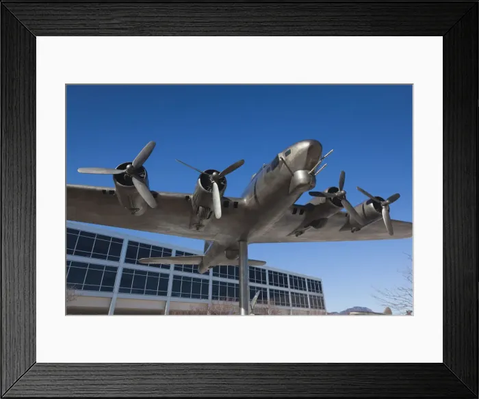 Framed Print : USA, Colorado, Colorado Springs, United States Air Force Academy, sculpture of World