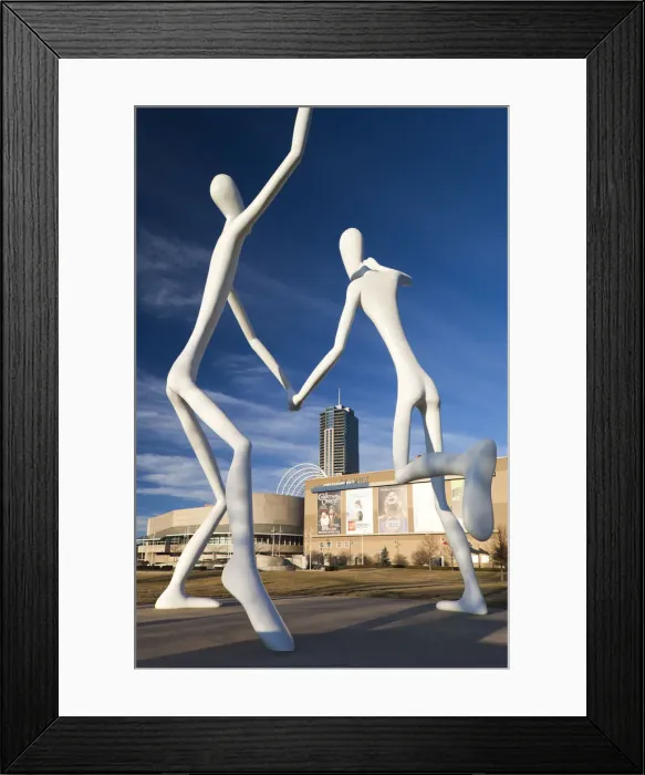 Framed Print : USA, Colorado, Denver, Denver Center for Performing Arts, Dancers, sculpture by Jonathan Framed Print : USA, Colorado, Denver, Denver Center for Performing Arts, Dancers, sculpture by Jonathan