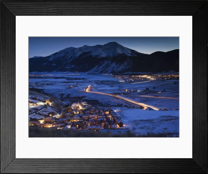 Framed Print : USA, Colorado, Crested Butte, Mount Crested Butte Ski Village Framed Print : USA, Colorado, Crested Butte, Mount Crested Butte Ski Village