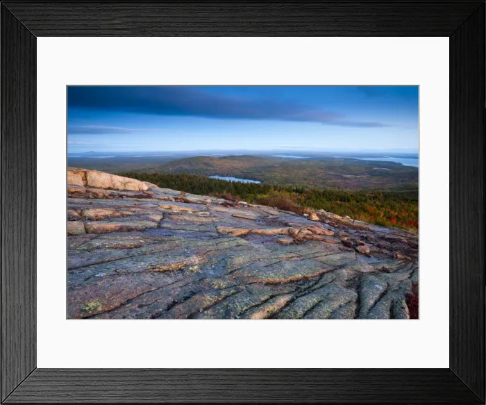 Framed Print : USA, Maine, Mount Desert Island, Acadia National Park, from Cadillac Mountain Framed Print : USA, Maine, Mount Desert Island, Acadia National Park, from Cadillac Mountain