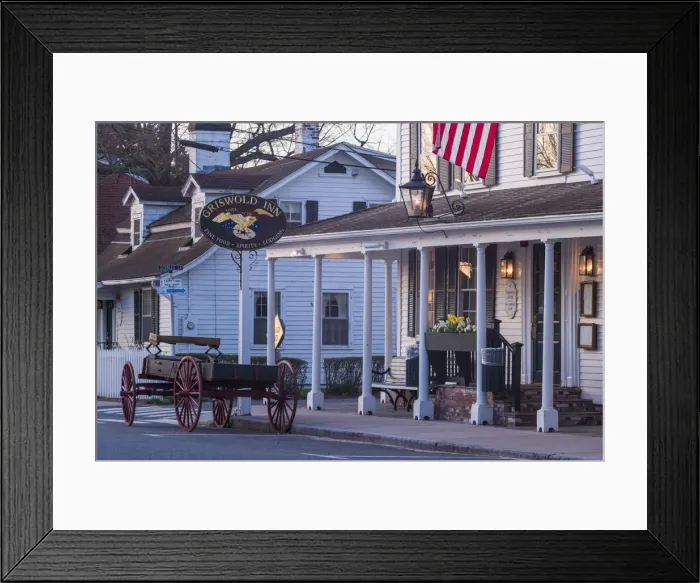 Framed Print : USA, Connecticut, Essex, Griswold Inn, oldest continuously run tavern in the USA Framed Print : USA, Connecticut, Essex, Griswold Inn, oldest continuously run tavern in the USA