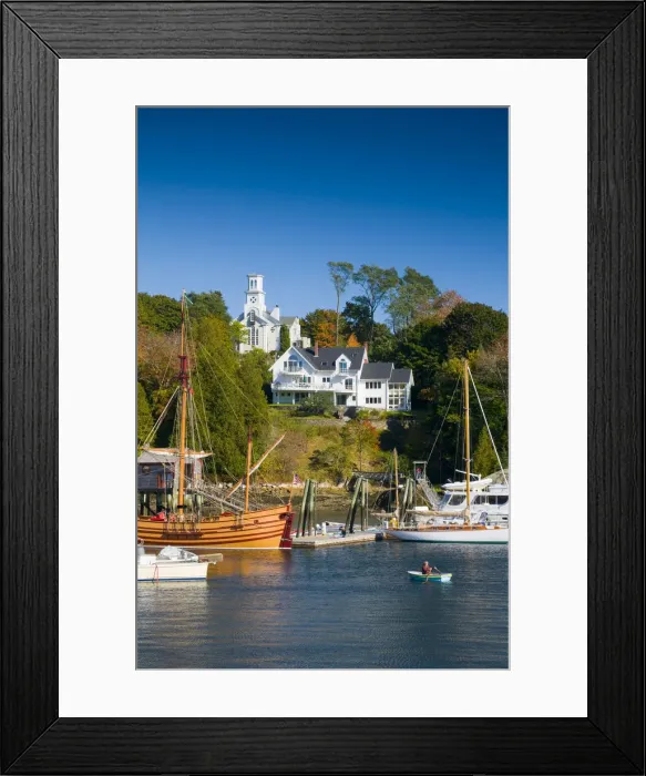 Framed Print : USA, Maine, Rockport Framed Print : USA, Maine, Rockport