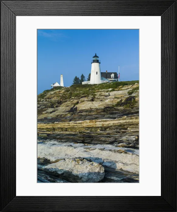 Framed Print : USA, Maine, Pemaquid Point, Pemmaquid Point Lighthouse Framed Print : USA, Maine, Pemaquid Point, Pemmaquid Point Lighthouse