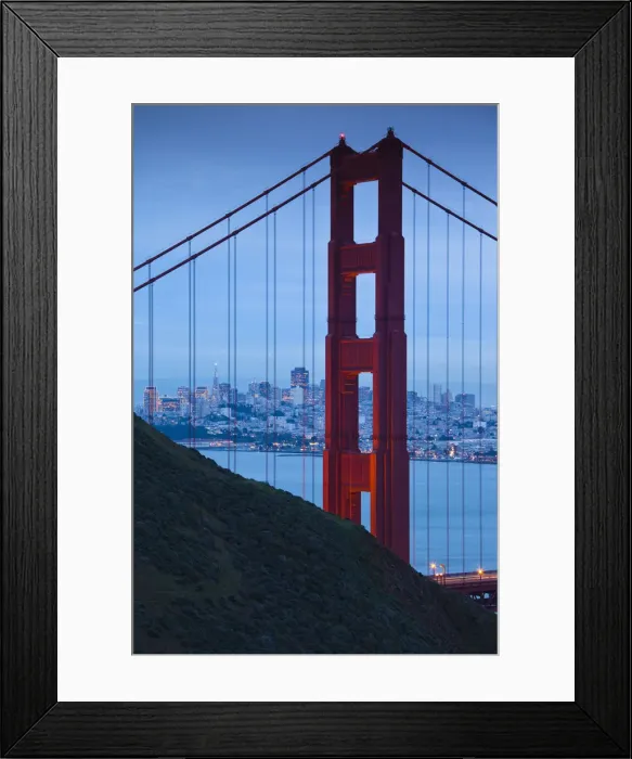 Framed Print : USA, California, San Francisco, Golden Gate National Recreation Area, Golden Gate Bridge Framed Print : USA, California, San Francisco, Golden Gate National Recreation Area, Golden Gate Bridge
