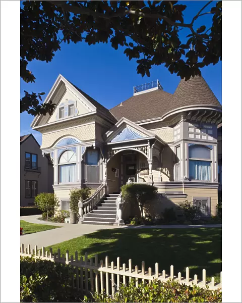 USA, California, Central Coast, Salinas, Steinbeck House, former home of writer John