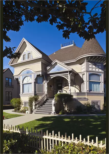 USA, California, Central Coast, Salinas, Steinbeck House, former home of writer John