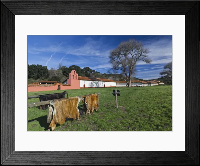 Framed Print : USA, California, Southern California, Lompoc, La Purisima State Historic Mission Park Framed Print : USA, California, Southern California, Lompoc, La Purisima State Historic Mission Park