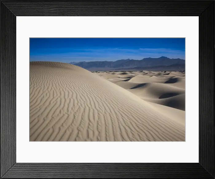 Framed Print : USA, California, Death Valley National Park, Mesquite Flat Sand Dunes Framed Print : USA, California, Death Valley National Park, Mesquite Flat Sand Dunes