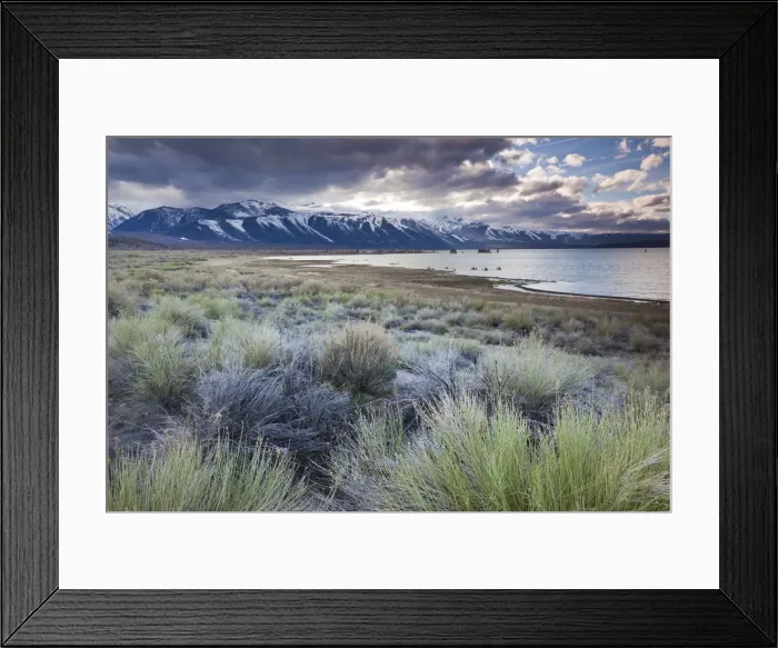 Framed Print : USA, California, Eastern Sierra Nevada Area, Lee Vining, Mono Lake, mountain landscape Framed Print : USA, California, Eastern Sierra Nevada Area, Lee Vining, Mono Lake, mountain landscape