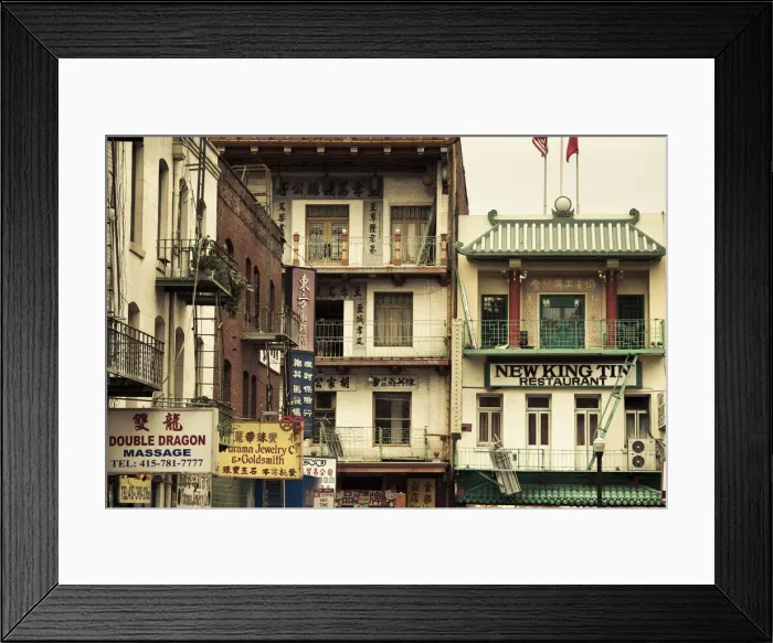 Framed Print : USA, California, San Francisco, Chinatown Framed Print : USA, California, San Francisco, Chinatown