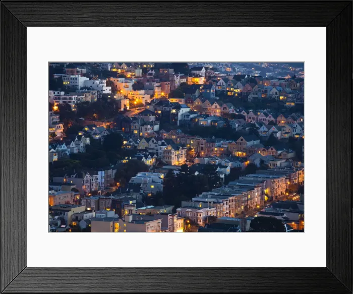 Framed Print : USA, California, San Francisco, The Castro Framed Print : USA, California, San Francisco, The Castro