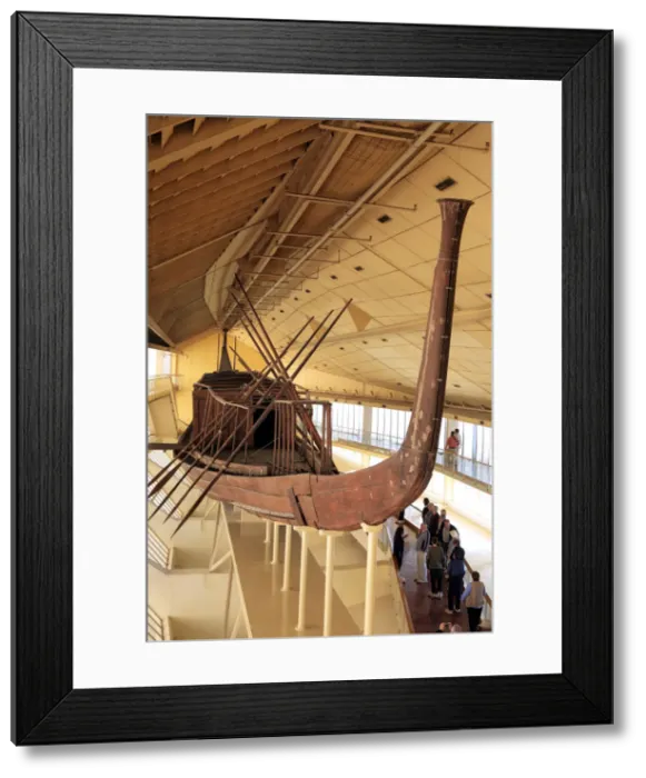Framed Print : Solar boat museum, Giza, Egypt Framed Print : Solar boat museum, Giza, Egypt