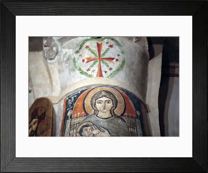 Framed Print : Syrian monastery, Wadi El Natrun, Egypt Framed Print : Syrian monastery, Wadi El Natrun, Egypt