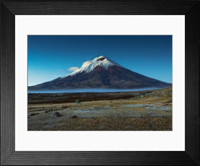 Framed Print : Cotopaxi National Park, Snow-Capped Cotopaxi Volcano, One of The Highest Active Volcanoes Framed Print : Cotopaxi National Park, Snow-Capped Cotopaxi Volcano, One of The Highest Active Volcanoes