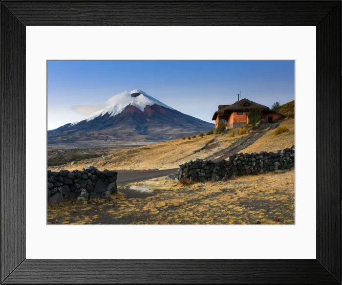 Framed Print : Cotopaxi National Park, Snow-Capped Cotopaxi Volcano, One of The Highest Active Volcanoes Framed Print : Cotopaxi National Park, Snow-Capped Cotopaxi Volcano, One of The Highest Active Volcanoes