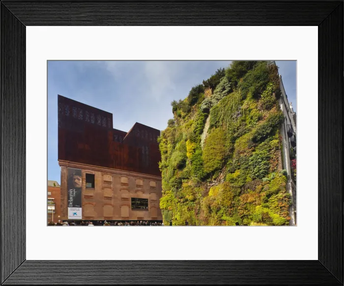 Framed Print : Spain, Madrid, Paseo del Prado Area, Caixa Forum, Herzog and de Meuron architects Framed Print : Spain, Madrid, Paseo del Prado Area, Caixa Forum, Herzog and de Meuron architects