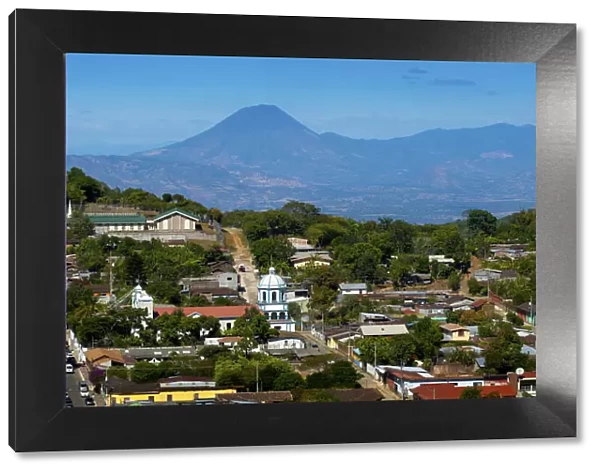Ataco, El Salvador, El Chingo Volcano, Border Of Guatemala And El Salvador, Iglesia